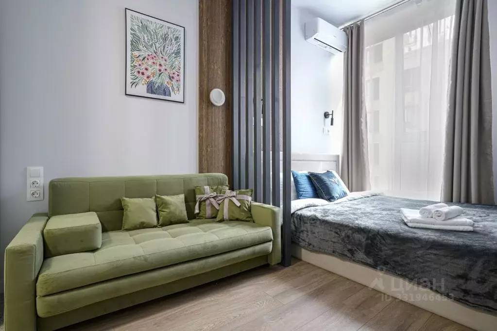 Студия Москва Автомобильный проезд, 4к4 (19.0 м) - Фото 1