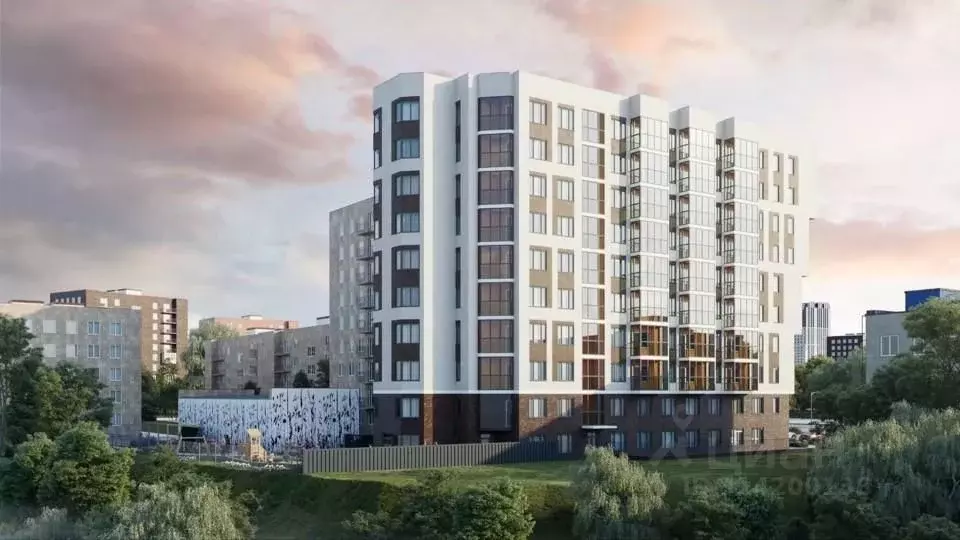 2-к кв. Пермский край, Пермь бул. Гагарина, 32Б (43.0 м) - Фото 1