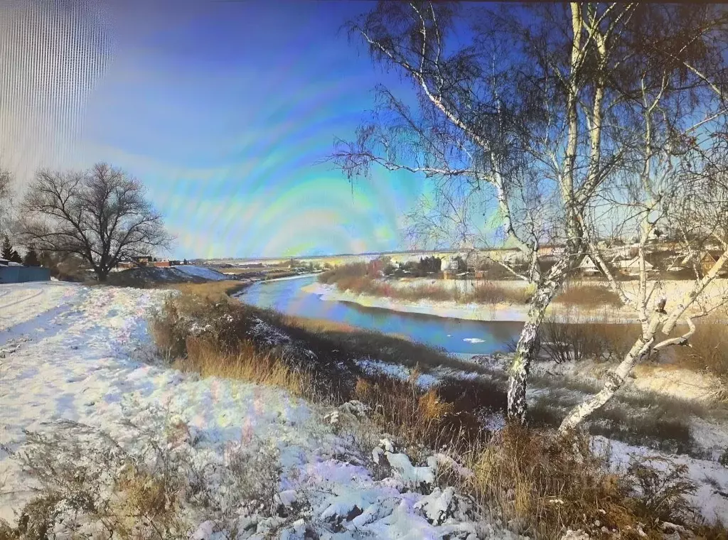 Участок в Омская область, Омский район, с. Богословка ул. Ленина, 8 ... - Фото 0