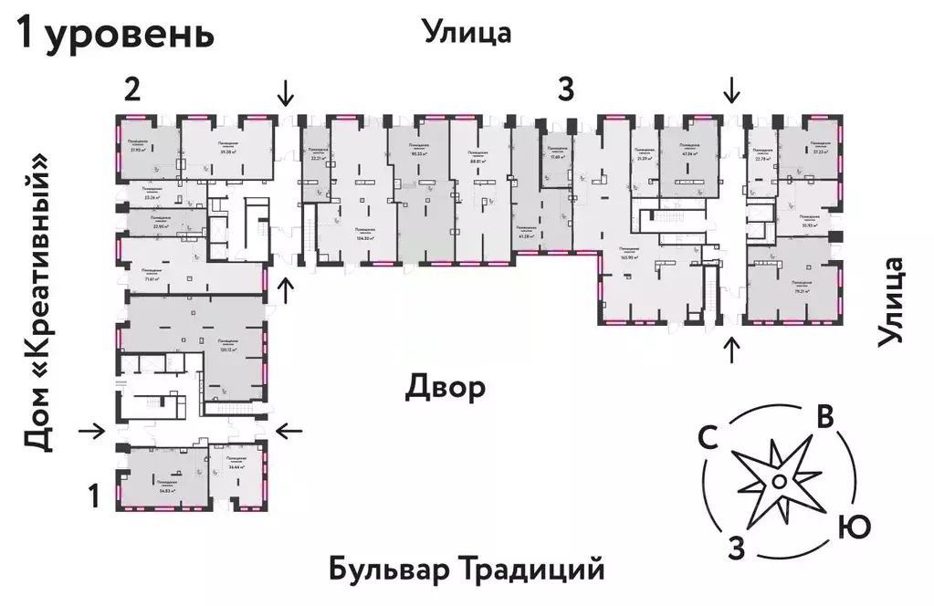 Торговая площадь в Тюменская область, Тюмень ул. Андрея Кореневского, ... - Фото 2