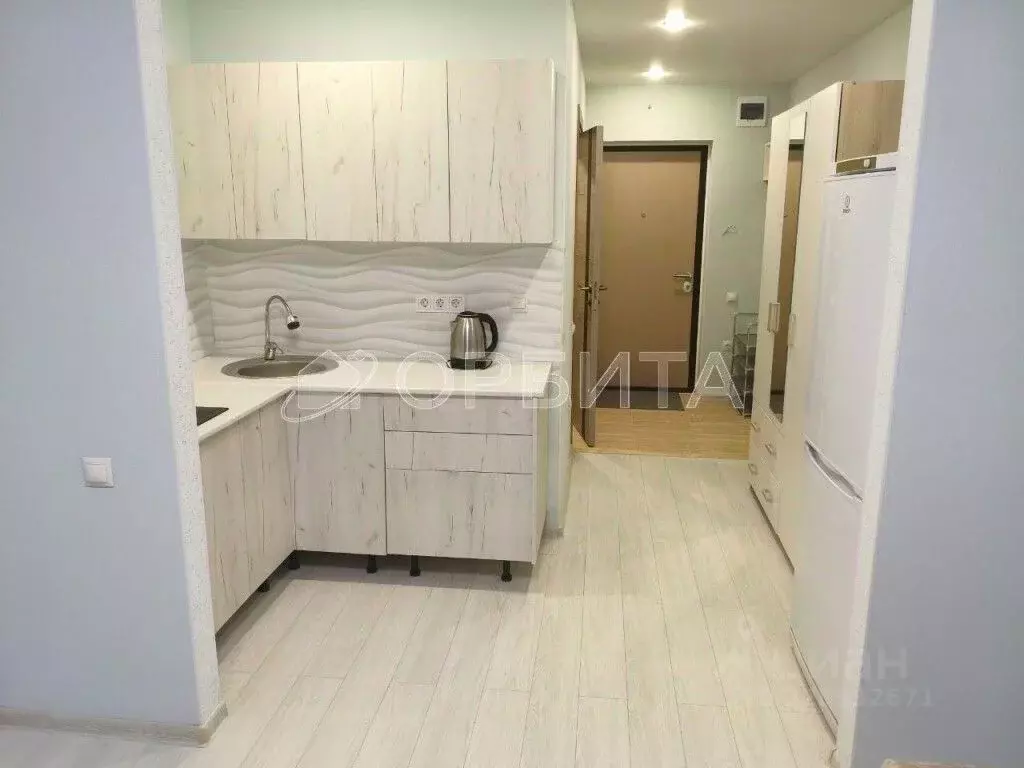 Студия Тюменская область, Тюмень ул. Вадима Бованенко, 5 (22.0 м) - Фото 2