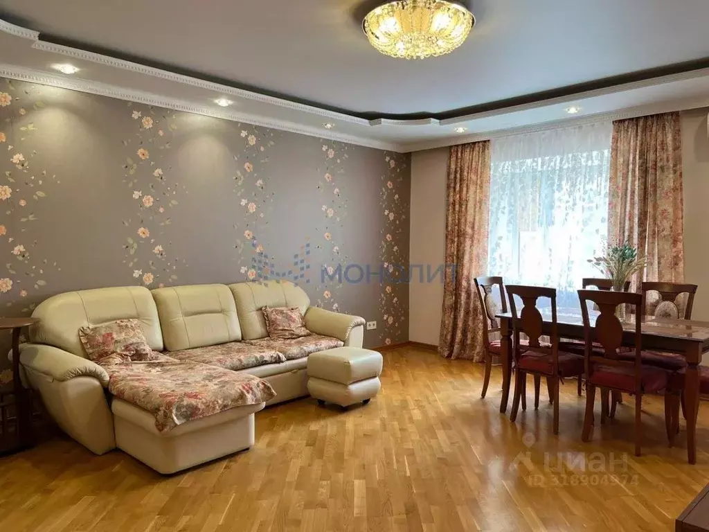 4-к кв. Нижегородская область, Нижний Новгород ул. Генкиной, 40 (115.3 ... - Фото 1