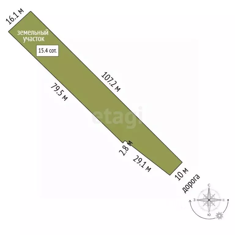 Участок в Татарстан, Тукаевский район, с. Нижний Суык-Су ул. Татарстан ... - Фото 1