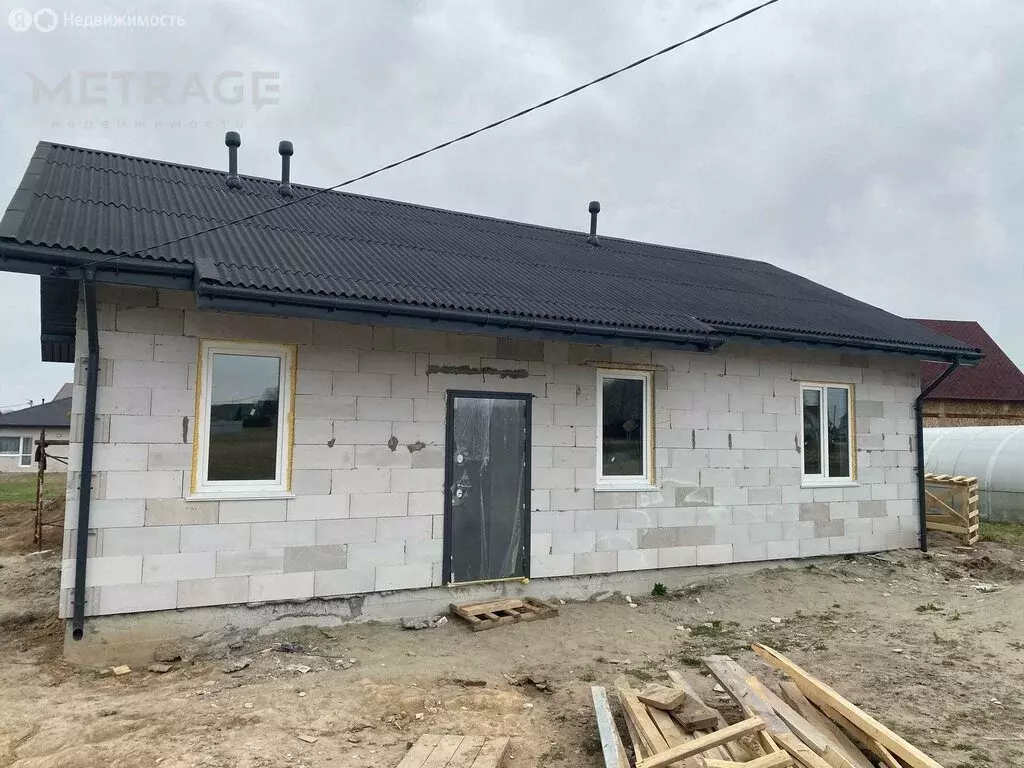 Дом в Станционный сельсовет, село Новокаменка, ДНТ Удачный (82 м) - Фото 1