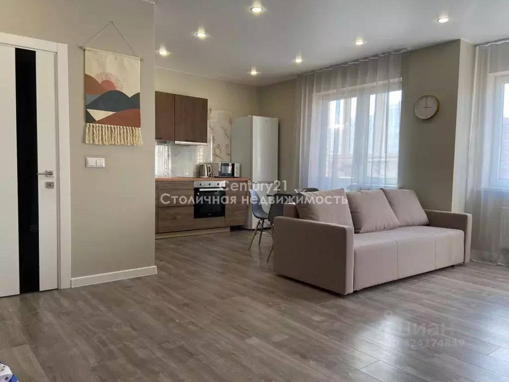 2-к кв. Краснодарский край, Краснодар ул. Им. Мурата Ахеджака, 12 ... - Фото 1