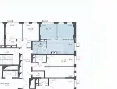 2-к кв. Московская область, Красногорск ул. Тенистых Аллей, 1к1 (50.2 ... - Фото 2