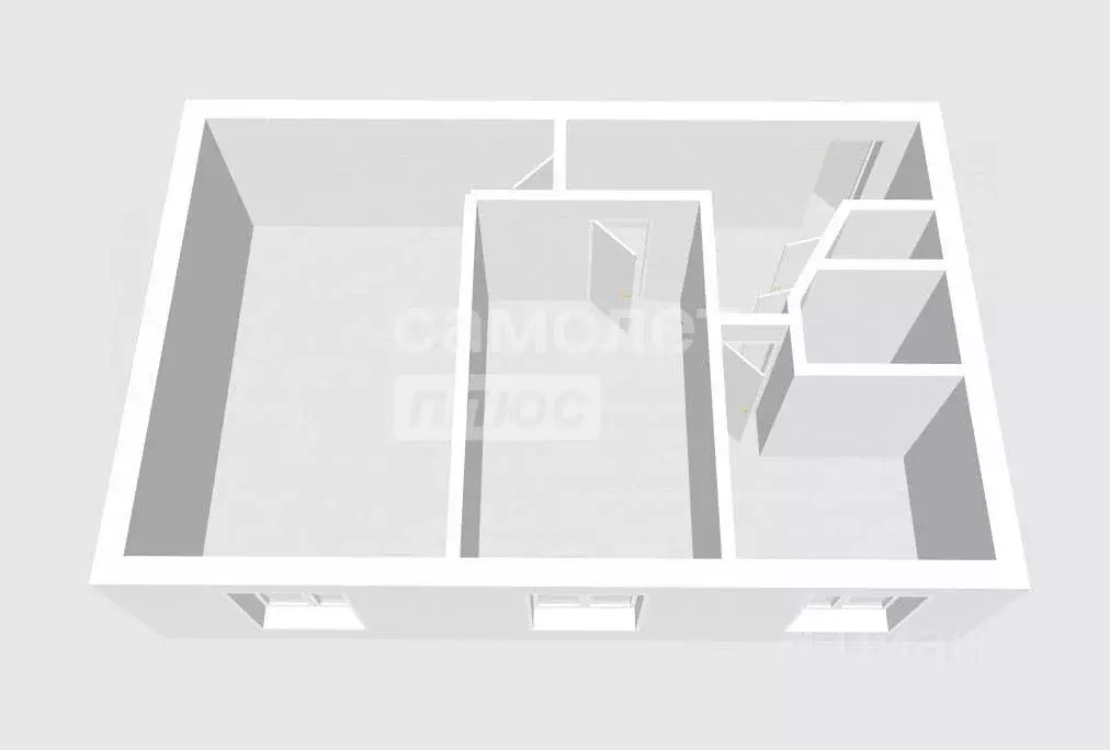 2-к кв. Калужская область, Обнинск Звездная ул., 1Б (48.9 м) - Фото 2