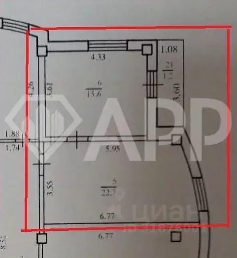 Офис в Краснодарский край, Новороссийск ул. Видова, 65 (32 м) - Фото 1