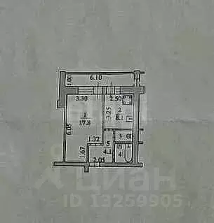 1-к кв. Липецкая область, Липецк Московская ул., 117 (32.9 м) - Фото 0