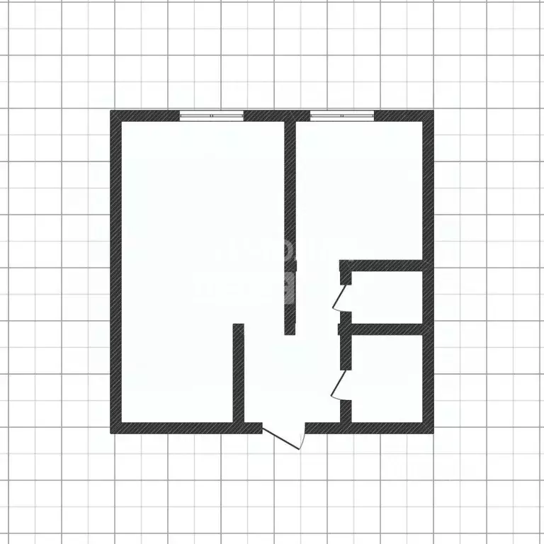 1-к кв. Липецкая область, Липецк ул. П.И. Смородина, 2 (35.1 м) - Фото 2