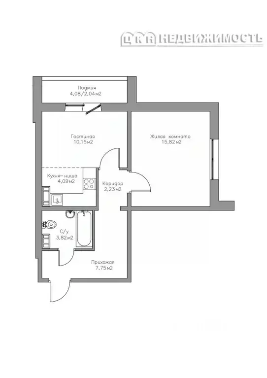 2-к кв. Оренбургская область, Оренбург ул. Березка, 21 (45.9 м) - Фото 1