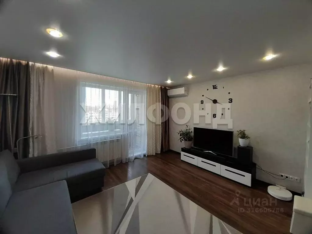 2-к кв. Новосибирская область, Новосибирск ул. Федосеева, 2 (58.6 м) - Фото 0