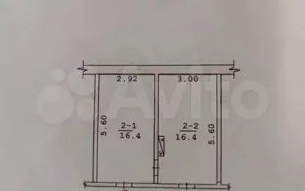 1-к. квартира, 36 м, 2/2 эт. - Фото 0
