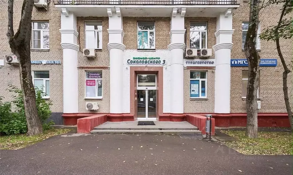 Помещение свободного назначения в Москва ул. Маршала Соколовского, 3 ... - Фото 1