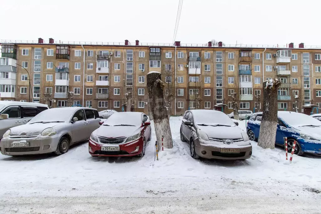 1-комнатная квартира: Омск, микрорайон Заозёрный, Светлая улица, 1/2 ... - Фото 2