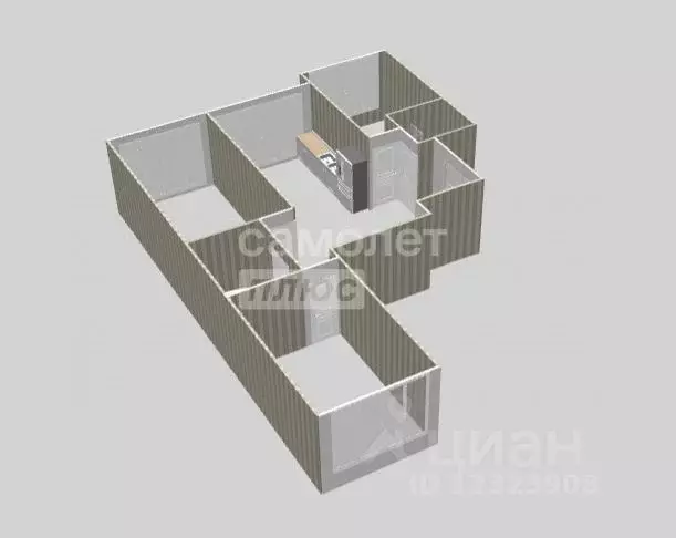 3-к кв. Москва Каширское ш., 11К3 (81.83 м) - Фото 2