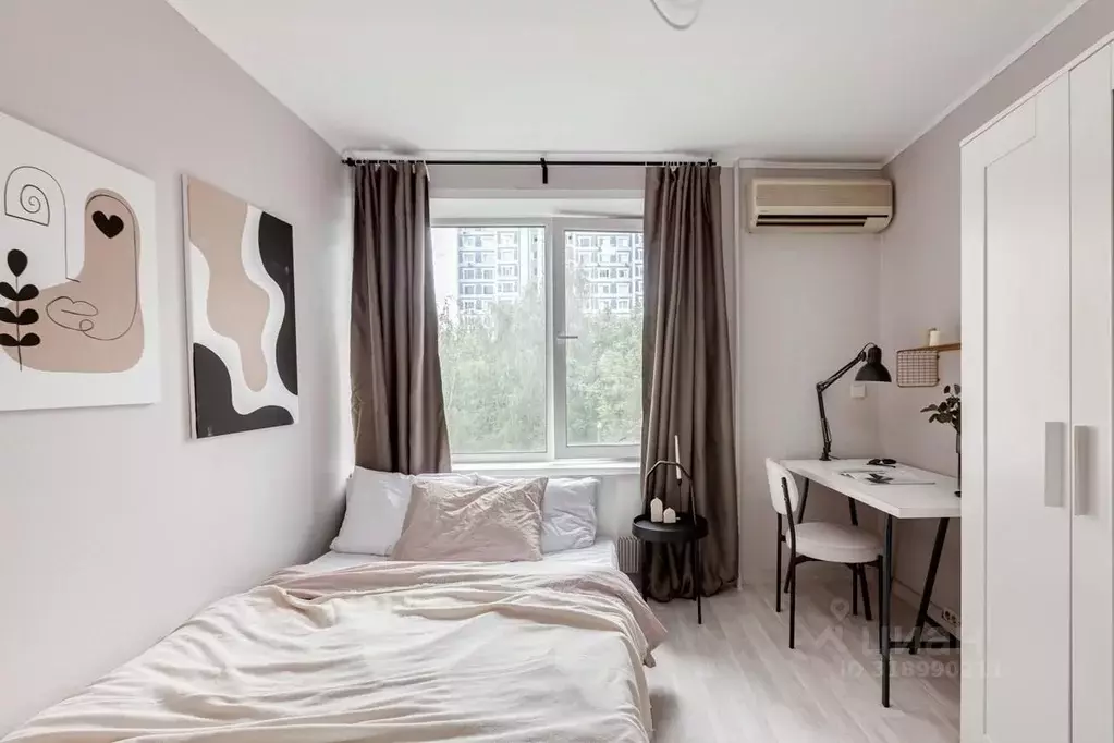 Комната Москва ул. Берзарина, 3К2 (9.0 м) - Фото 1