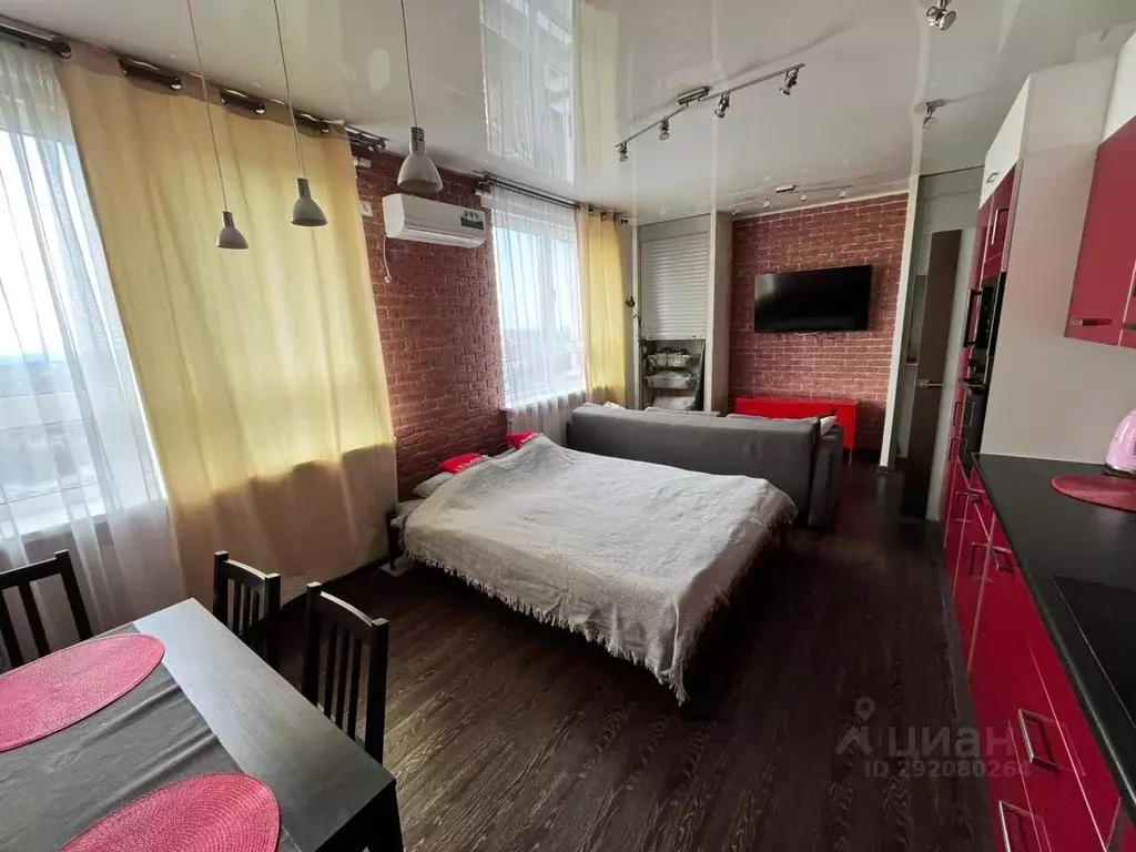 1-к кв. Нижегородская область, Нижний Новгород просп. Гагарина, 101к2 ... - Фото 1