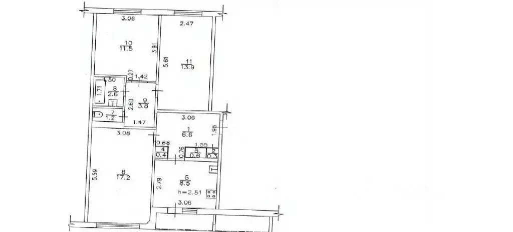 3-к кв. Кировская область, Киров Советская ул., 168 (67.0 м) - Фото 2