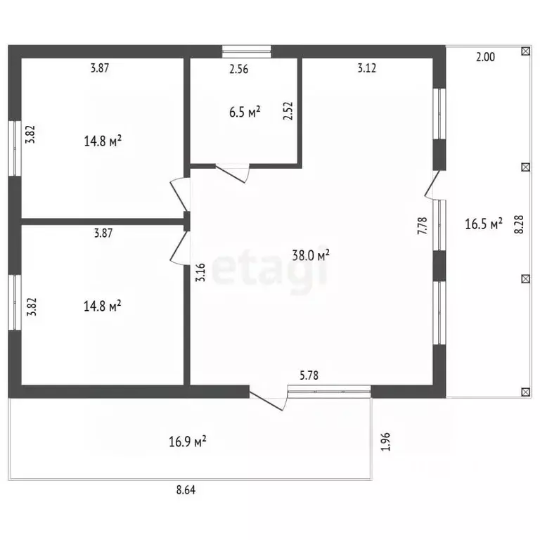 Дом в Московская область, Клин городской округ, Троицкий Лес кп  (91 ... - Фото 1