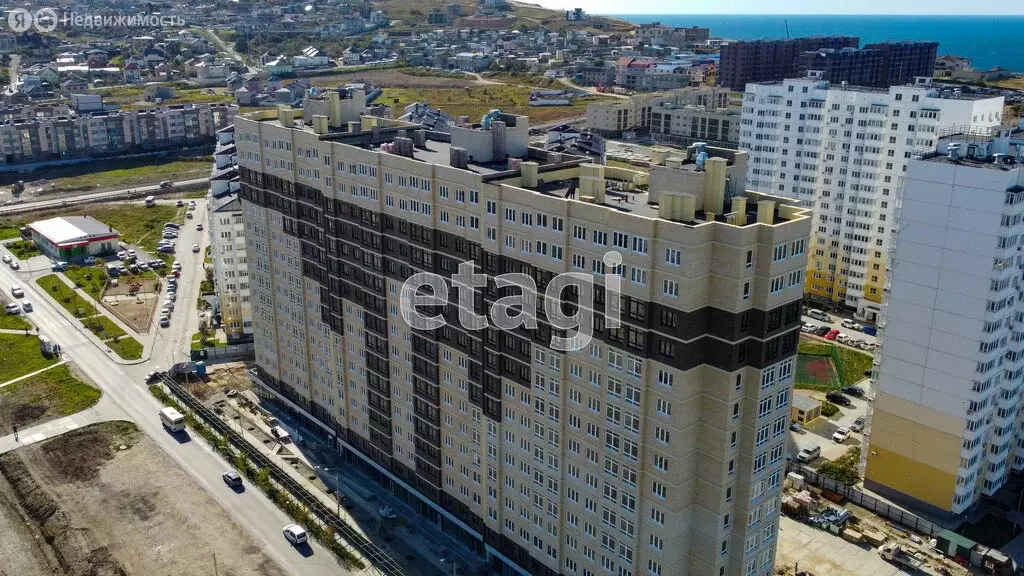2-комнатная квартира: Анапа, улица Адмирала Пустошкина, 12к3 (65.28 м) - Фото 1