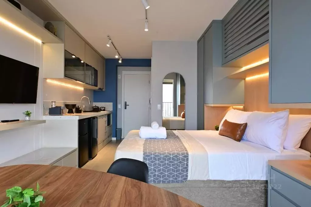 Студия Краснодарский край, Сочи ул. Просвещения, 32 (24.0 м) - Фото 1