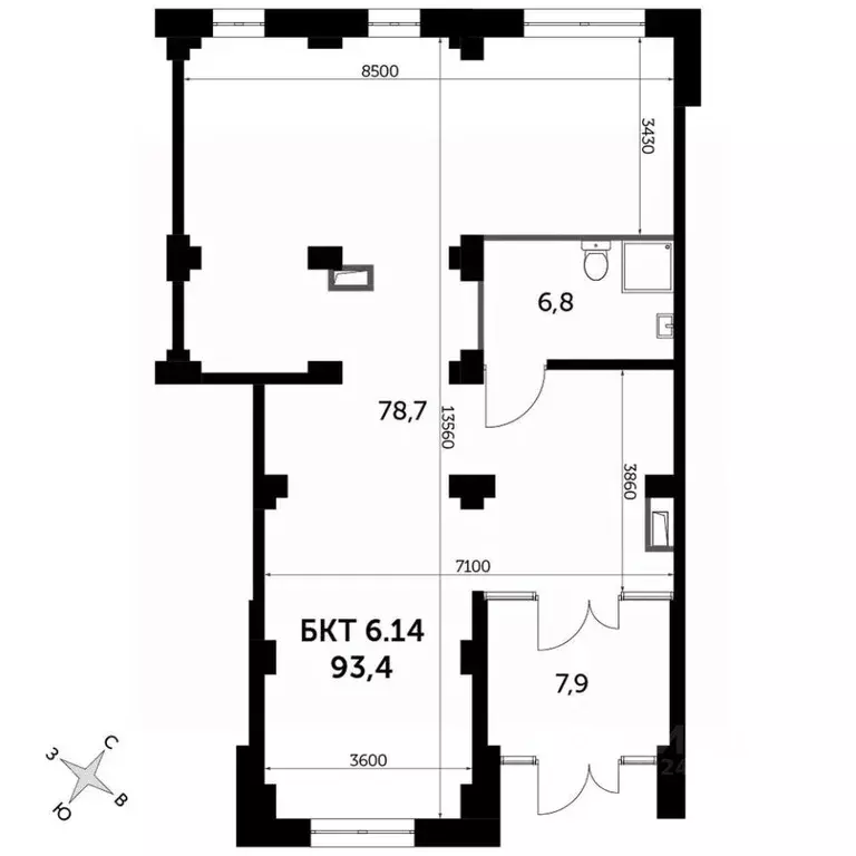 Помещение свободного назначения в Московская область, Люберцы ул. ... - Фото 2