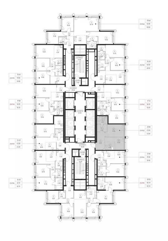 1-комнатная квартира: Москва, Верейская улица, 29с32А (45.6 м) - Фото 1