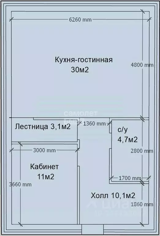 Коттедж в Нижегородская область, Бор ул. Воровского, 79 (120 м) - Фото 1