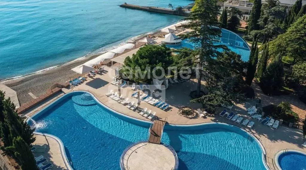 Студия Крым, Алушта ул. Сергеева-Ценского, 4Б (33.0 м) - Фото 1