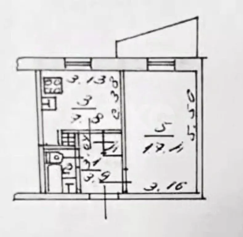 1-к кв. Крым, Симферополь ул. Куйбышева, 31 (34.7 м) - Фото 1