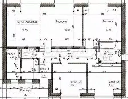 Дом в Пензенская область, Пензенский район, Богословский сельсовет, с. ... - Фото 2