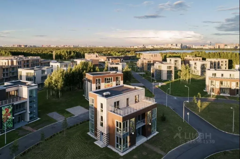 Таунхаус в Санкт-Петербург Лахта парк жилой комплекс (203 м) - Фото 1