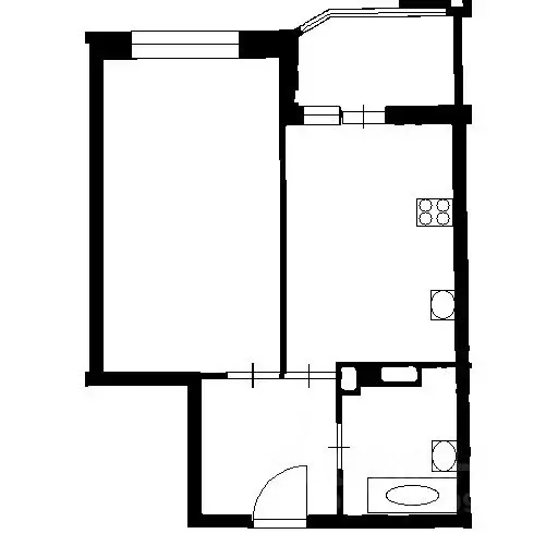1-к кв. Краснодарский край, Краснодар ул. Имени Героя Николая ... - Фото 2