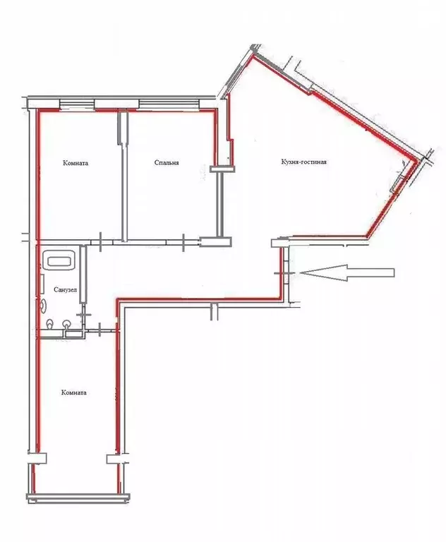 3-к кв. Краснодарский край, Краснодар ул. Достоевского, 84 (110.0 м) - Фото 0
