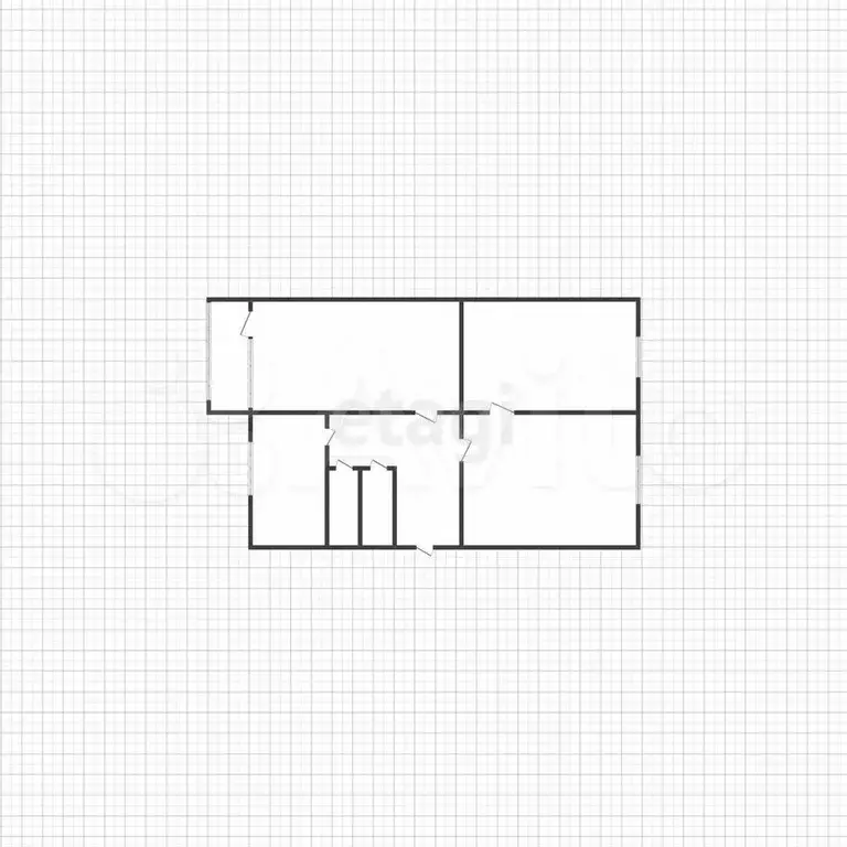 3-к. квартира, 60,9 м, 5/5 эт. - Фото 0