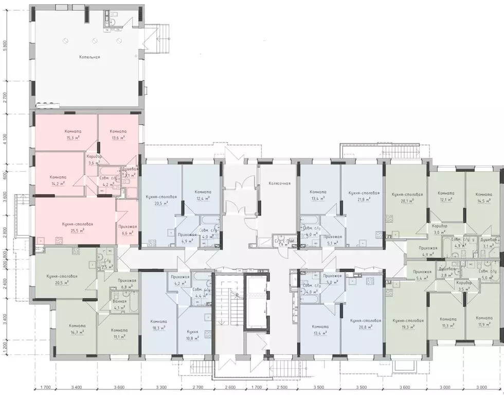 2-к кв. Удмуртия, Ижевск ул. Холмогорова, 89 (62.4 м) - Фото 2