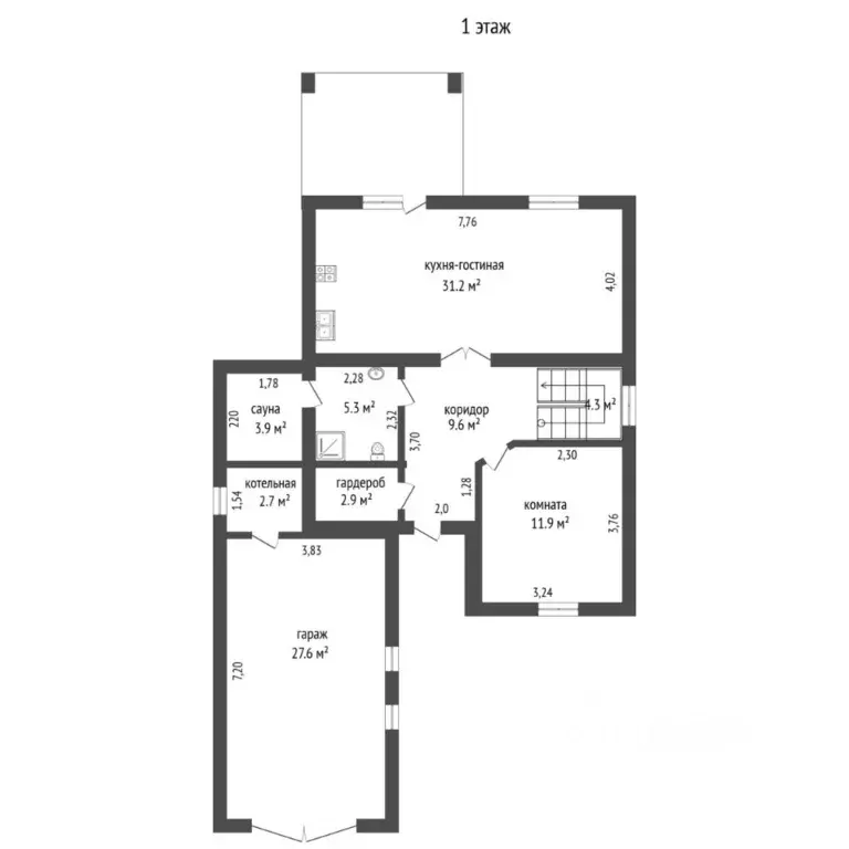 Коттедж в Тюменская область, Тюмень Березняковский мкр, ул. Степана ... - Фото 2