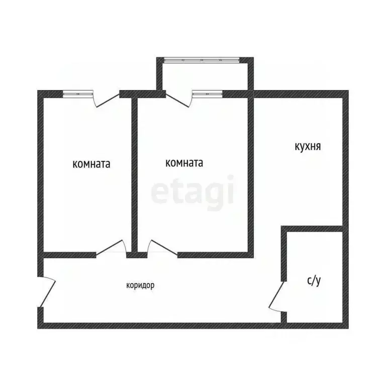 2-к кв. Ярославская область, Ярославль ул. Володарского, 19 (44.5 м) - Фото 2