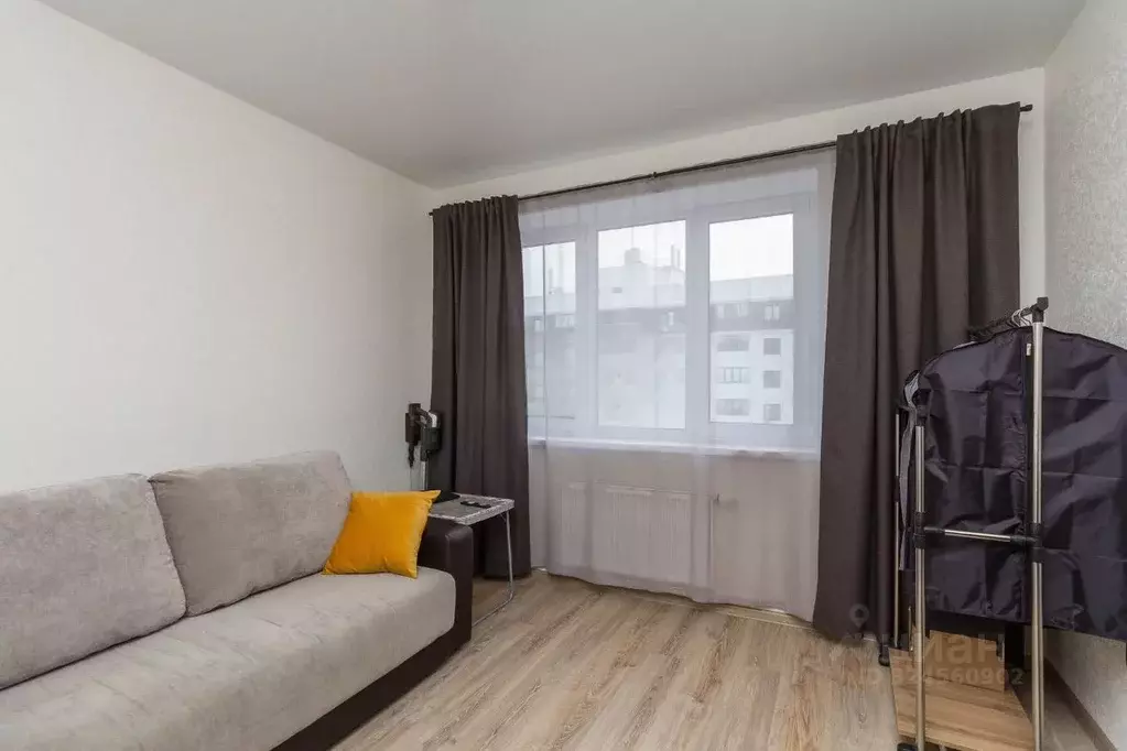 Студия Тюменская область, Тюмень ул. Тальниковая, 3 (25.4 м) - Фото 2