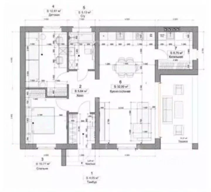 Дом в Курская область, Курский район, Новопоселеновский сельсовет, д. ... - Фото 2