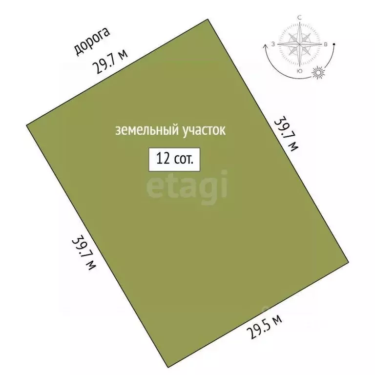 Участок в Тюменская область, Ярковский муниципальный округ, с. ... - Фото 2