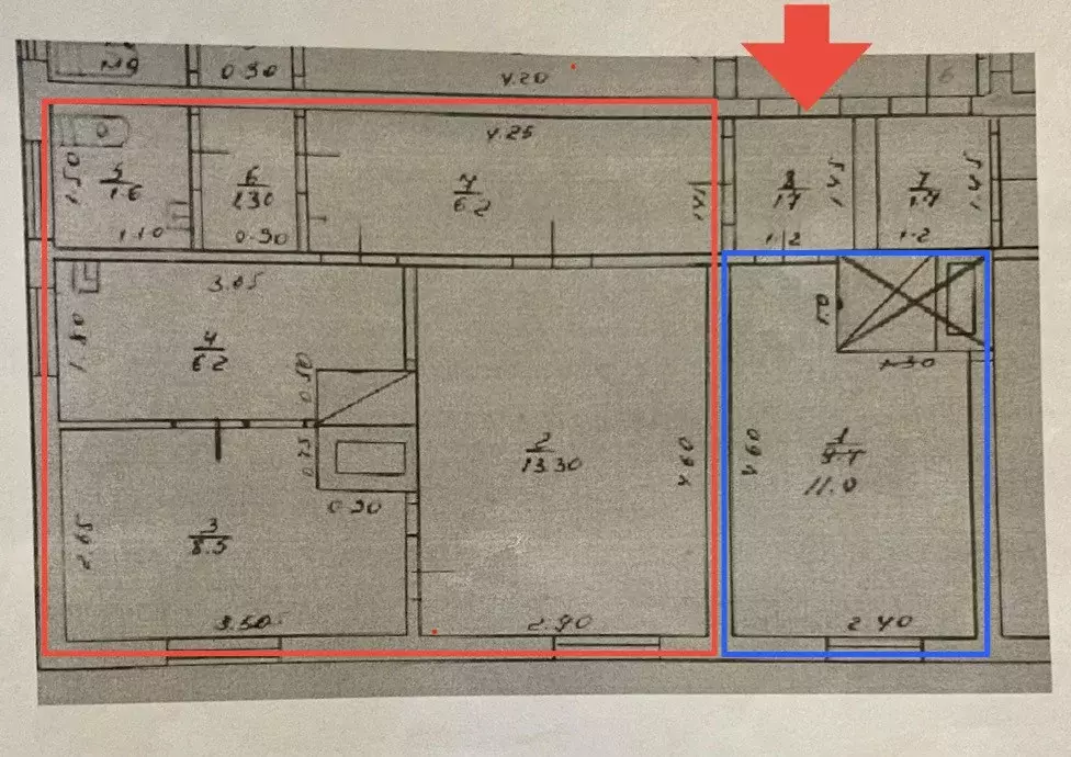 Продаётся 3-к квартира, 49.8 м - Фото 1