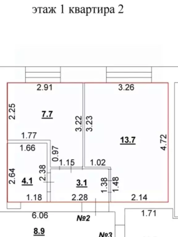 1-к кв. Нижегородская область, Кстово ул. Герцена, 6 (29.0 м) - Фото 1