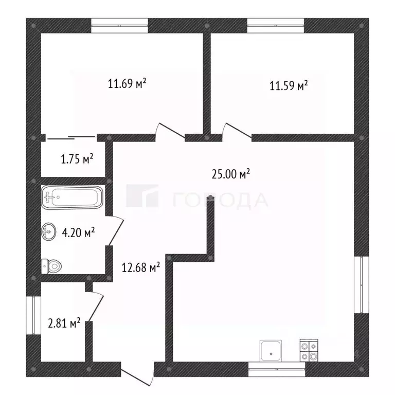 Дом в Алтайский край, Новоалтайск ул. Перфишина, 25 (120 м) - Фото 2
