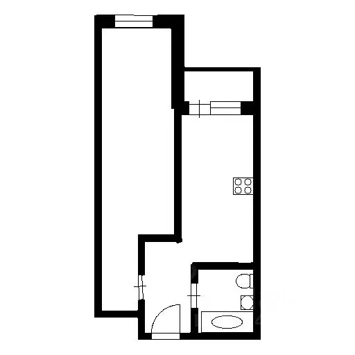 1-к кв. Московская область, Красногорск ул. Народного Ополчения, 2Бк1 ... - Фото 2