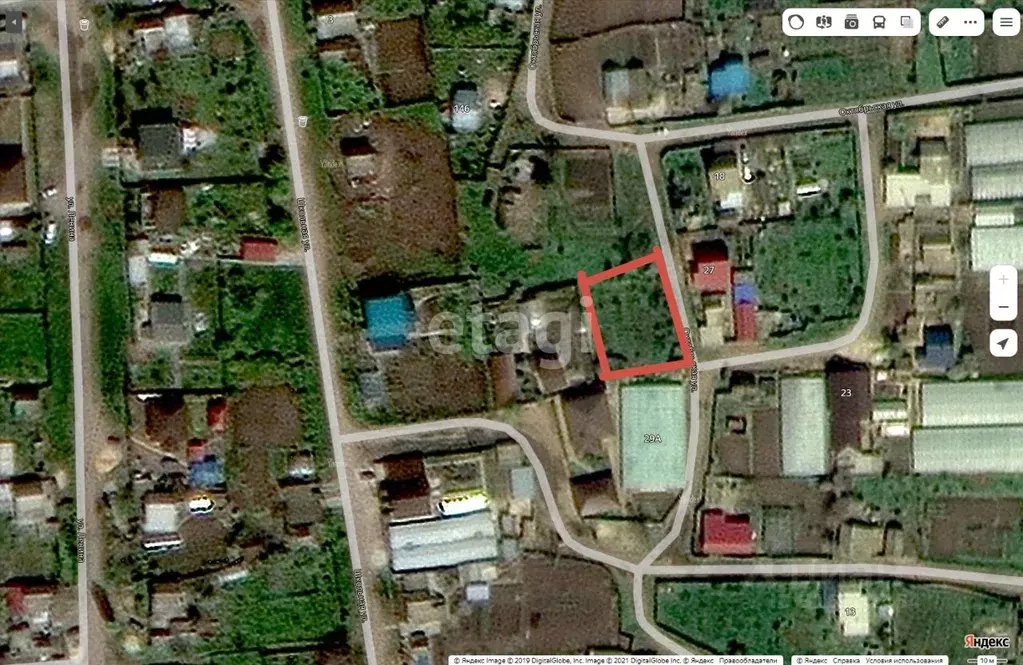 Участок в Волгоградская область, Среднеахтубинский район, Фрунзенское ... - Фото 0
