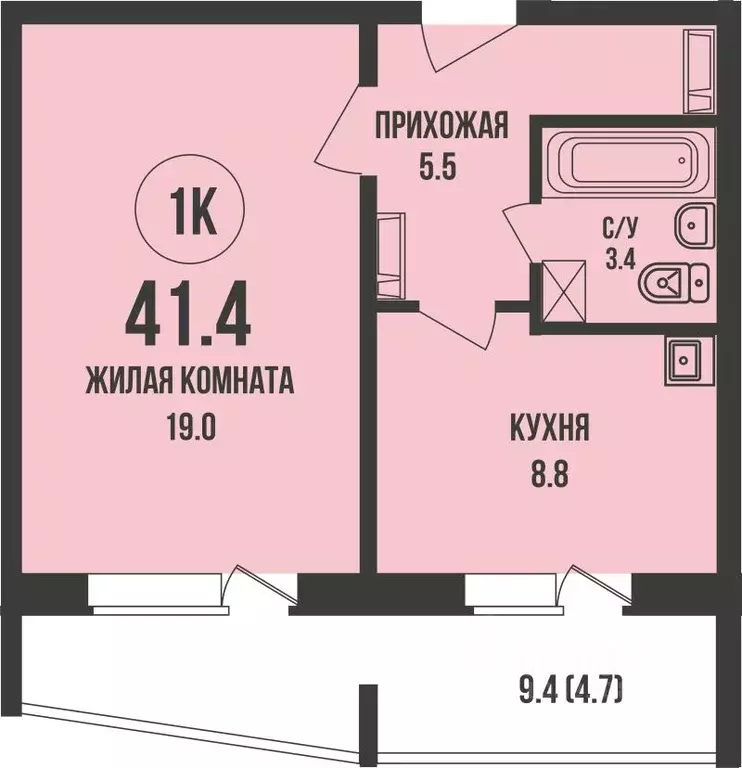 1-к кв. Новосибирская область, Новосибирск ул. Декоративный Питомник, ... - Фото 1