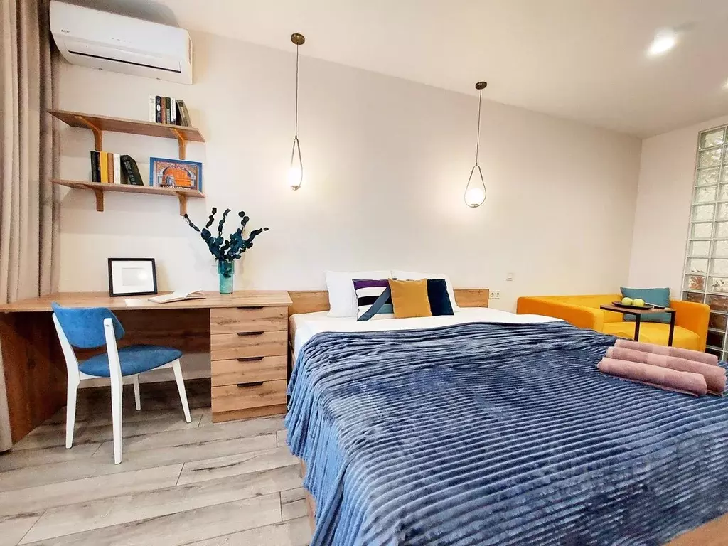 1-к кв. Татарстан, Казань ул. Вишневского, 57А (51.0 м) - Фото 2