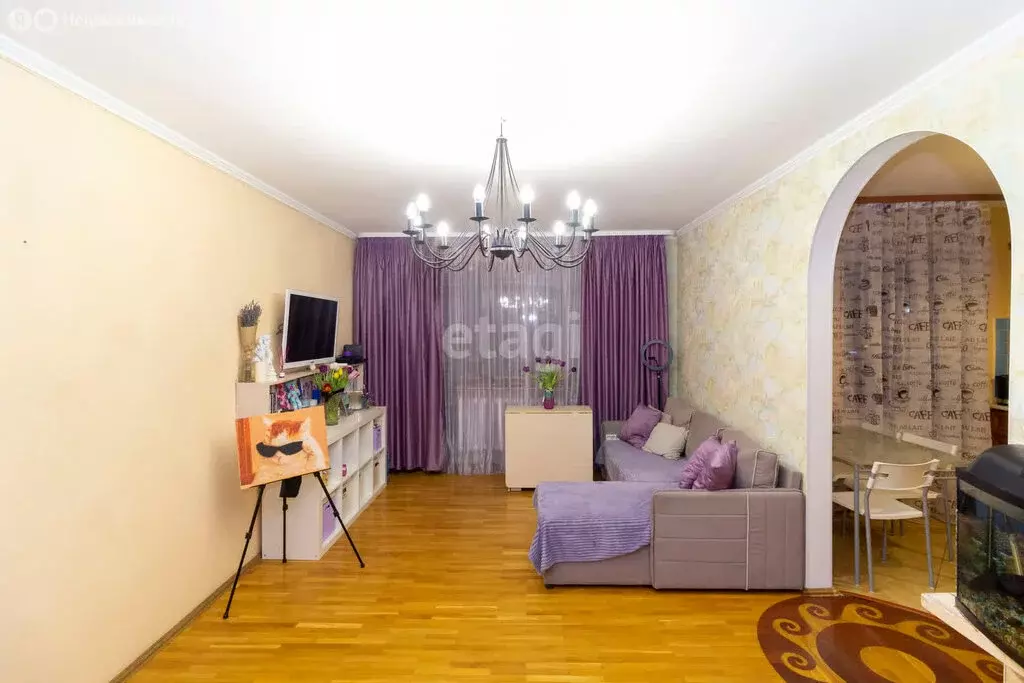 3-комнатная квартира: Тюмень, Ставропольская улица, 8 (65 м) - Фото 0